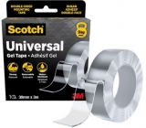 Banda de montare universala tip gel Scotch 3M, transparenta, 30 mm x 3 m, 1 rola/pachet
